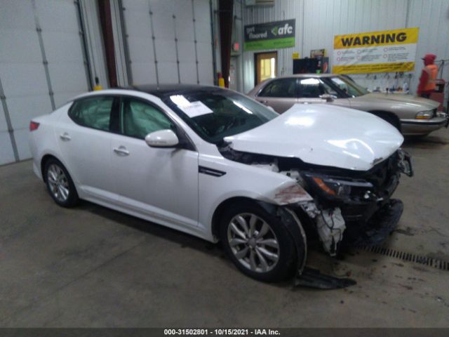 2014 Kia Optima Ex მანქანა იყიდება აუქციონზე, vin: 5XXGN4A74EG282586, აუქციონის ნომერი: 31502801