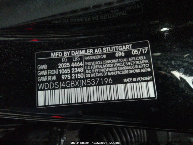 Mercedes-Benz CLA-Class 2018 WDDSJ4GBXJN537196 Image 22