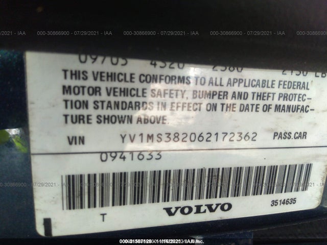Volvo S40 2.4l 2006 YV1MS382062172362 Image 10