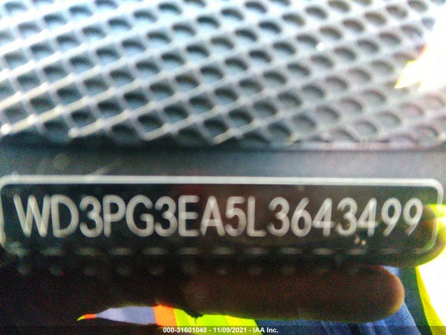 2020 Mercedes-Benz Metris, VIN: WD3PG3EA5L3643499
