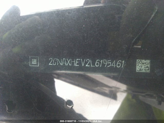 Chevrolet EQUINOX LS 2020 2GNAXHEV2L6195461 Image 9