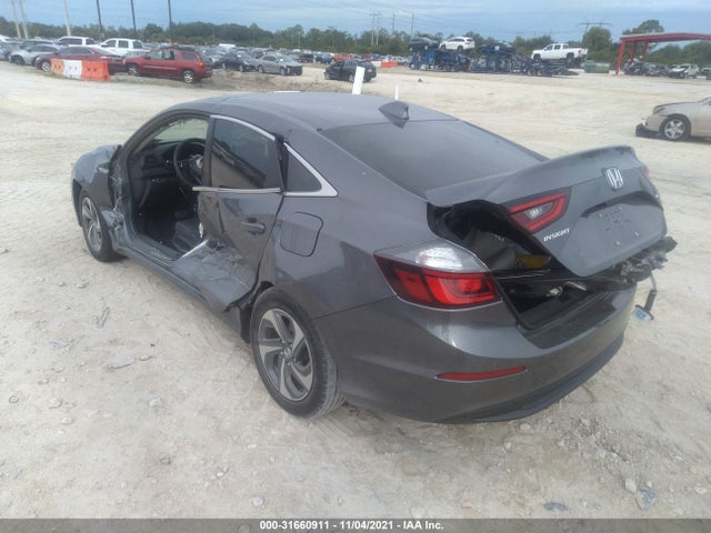 2019 HONDA INSIGHT EX VIN: 19XZE4F59KE021944