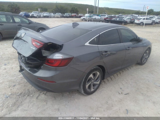 2019 HONDA INSIGHT EX VIN: 19XZE4F59KE021944
