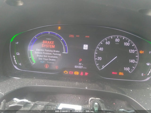 2019 HONDA INSIGHT EX VIN: 19XZE4F59KE021944