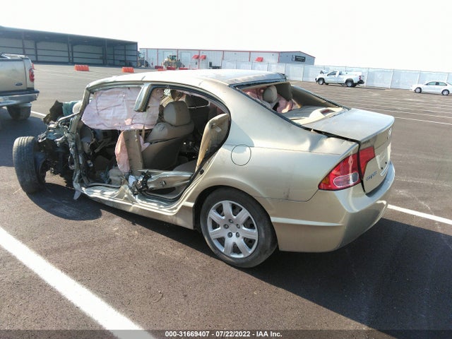 2007 HONDA CIVIC SDN LX VIN: 1HGFA16537L068786