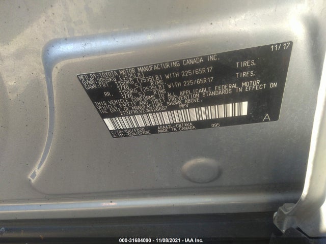 Toyota RAV4 LE 2018 2T3ZFREV2JW426607 Image 9