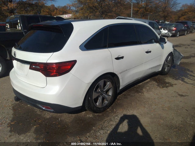 2014 ACURA MDX VIN: 5FRYD4H28EB004549