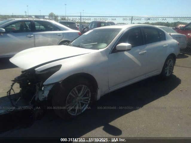 2013 INFINITI G37 SEDAN X VIN: JN1CV6AR2DM355977