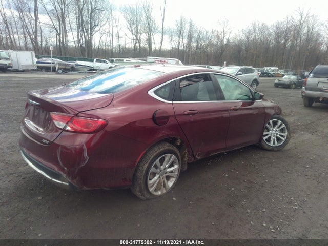 2016 CHRYSLER 200 LIMITED VIN: 1C3CCCAB8GN168749