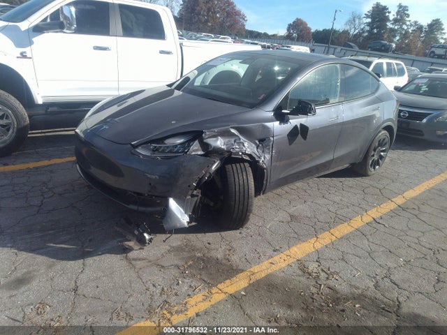 Tesla Model Y Long Range 2021 5YJYGDEE2MF115460 Image 2