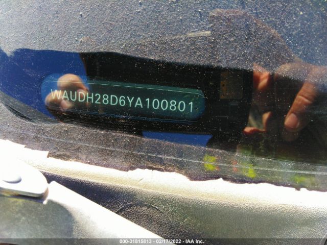 2000 AUDI A4 WAUDH28D6YA100801 Photo 8