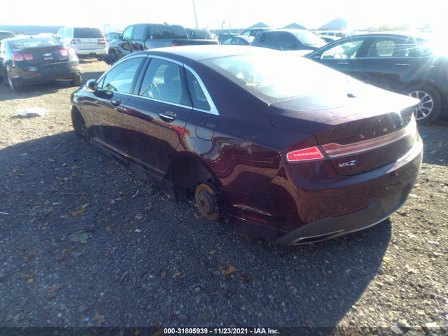 Lincoln MKZ SELECT 2017 3LN6L5C9XHR664919 Image 3