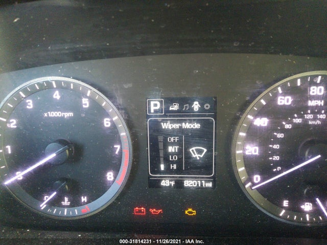 2017 HYUNDAI SONATA ECO VIN: 5NPE24AA0HH461373