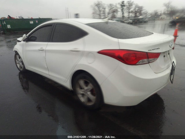 2013 HYUNDAI ELANTRA GLS PZEV VIN: 5NPDH4AE8DH219597