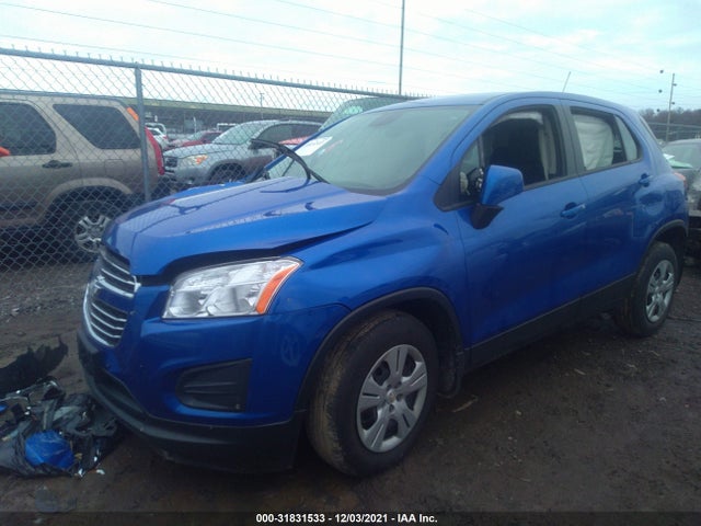 Chevrolet TRAX LS 2016 KL7CJKSB5GB714318 Image 2