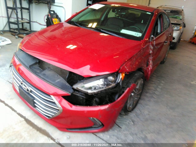 2017 HYUNDAI ELANTRA VIN: KMHD84LF2HU227370