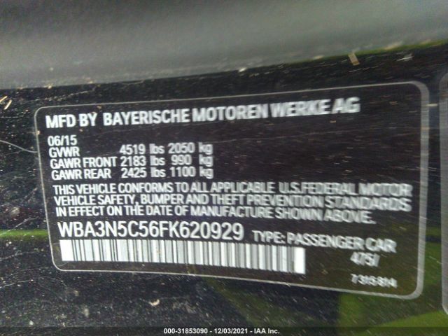 WBA3N5C56FK620929 BMW 4 Series 428i Xdrive