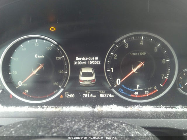 2014 BMW 7 Series, VIN: WBAYF4C5XED282192