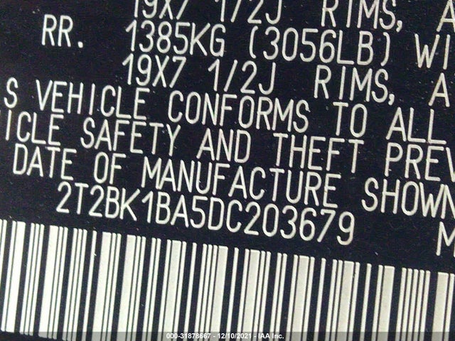 Lexus RX 350 2013 2T2BK1BA5DC203679 Image 10