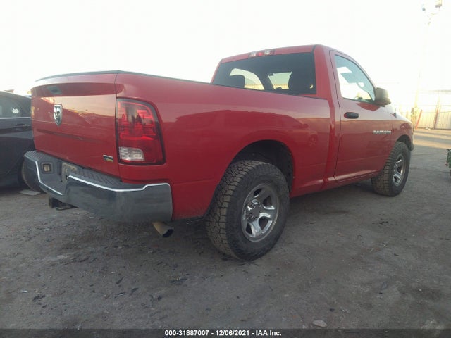 2012 RAM 1500 VIN: 3C6JD6AP5CG278021