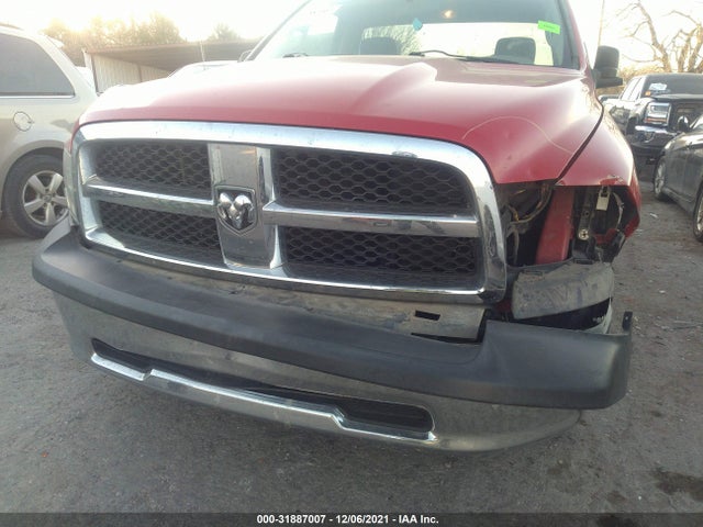 2012 RAM 1500 VIN: 3C6JD6AP5CG278021