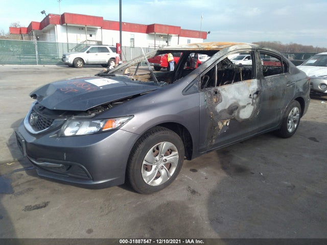 Honda Civic Sedan Lx 2015 2HGFB2F53FH506060 Image 2