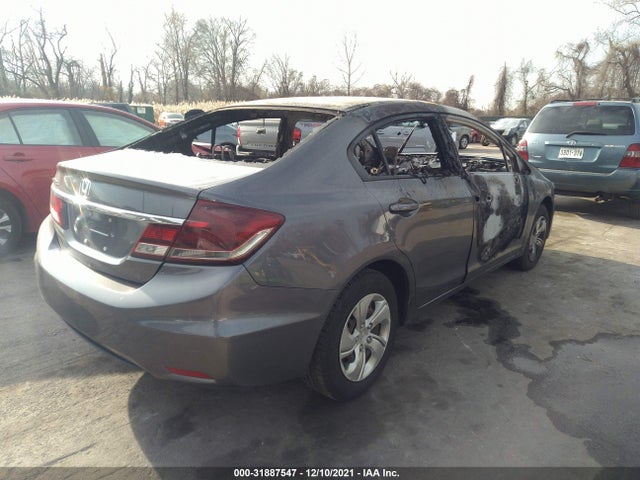 Honda Civic Sedan Lx 2015 2HGFB2F53FH506060 Image 4