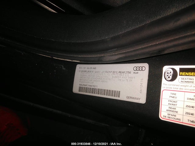 2017 Audi A6, VIN: WAUF8AFC1HN070211