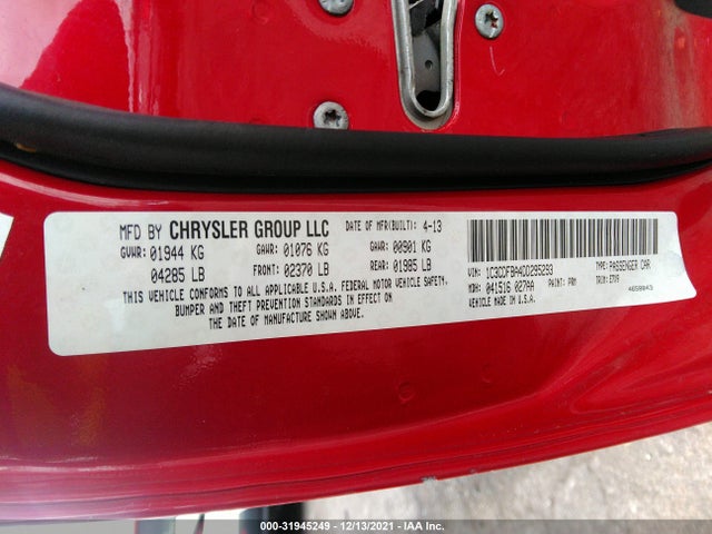 Dodge DART SXT 2013 1C3CDFBA4DD295293 Image 11