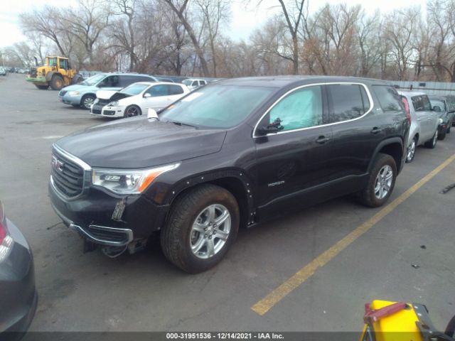 1GKKNRLAXKZ160246 GMC ACADIA SLE