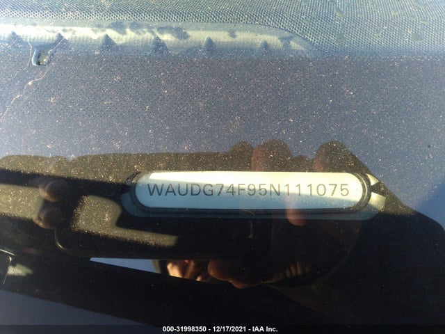 Audi A6 2005 WAUDG74F95N111075 Image 10
