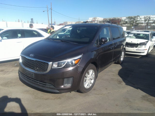 2016 KIA SEDONA LX VIN: KNDMB5C17G6168108