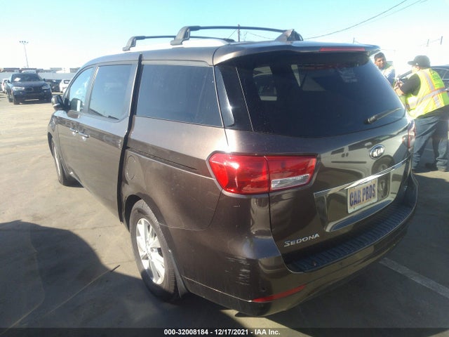 2016 KIA SEDONA LX VIN: KNDMB5C17G6168108