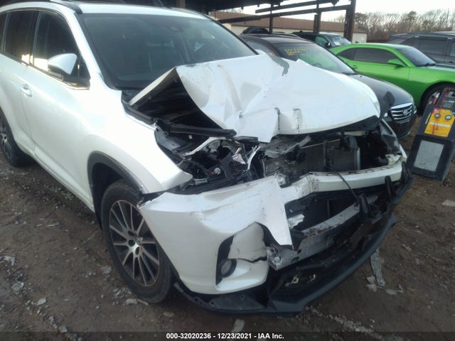 2018 TOYOTA HIGHLANDER VIN: 5TDJZRFH9JS552378