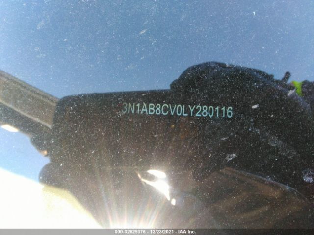 3N1AB8CV0LY280116 Nissan SENTRA SV