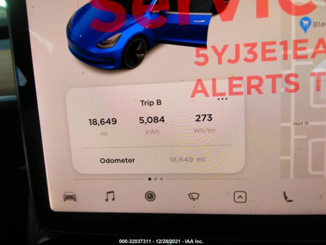 5YJ3E1EA5KF190372 Tesla Model 3 Range