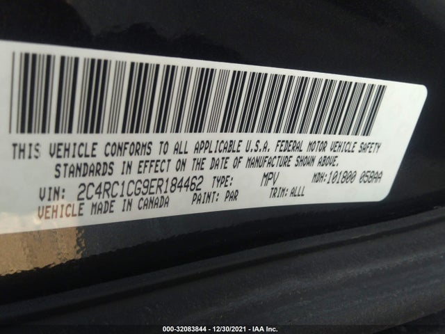 2C4RC1CG9ER184462 Chrysler Town & Country Touring-l