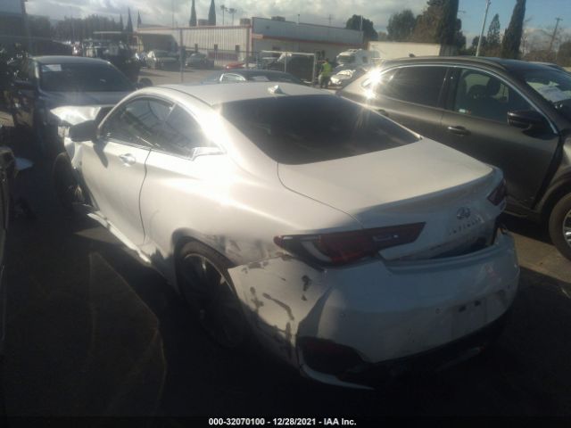 JN1FV7EK0JM530657 Infiniti Q60 3.0t Red Sport 400