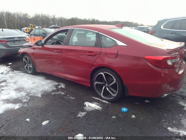 2020 HONDA ACCORD SEDAN SPORT VIN: 1HGCV1F32LA147183