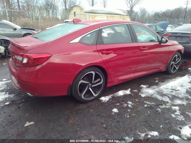 2020 HONDA ACCORD SEDAN SPORT VIN: 1HGCV1F32LA147183