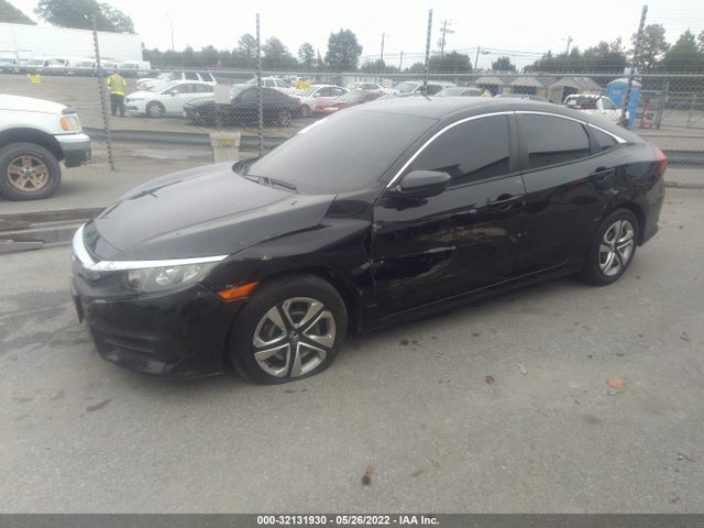 Honda Civic Sedan Lx 2018 2HGFC2F52JH529884 Image 2