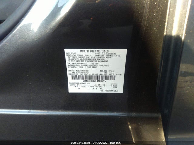 2017 Ford Flex, VIN: 2FMGK5B89HBA08225