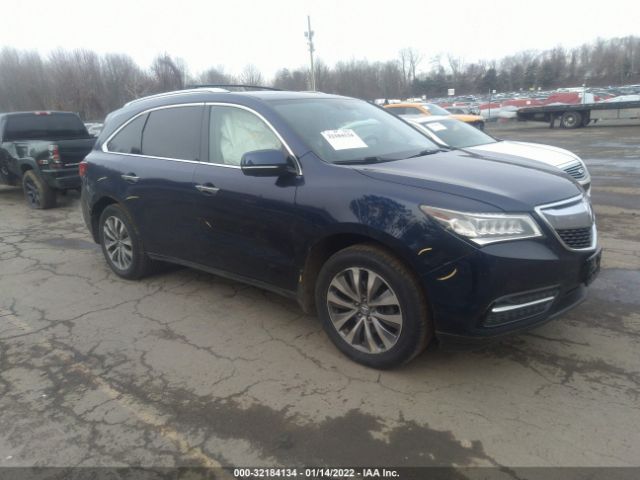 Auction sale of the 2014 Acura Mdx Technology Package, vin: 5FRYD4H40EB005731, lot number: 32184134