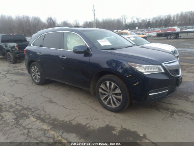 32184134 :رقم المزاد ، 5FRYD4H40EB005731 vin ، 2014 Acura Mdx Technology Package مزاد بيع