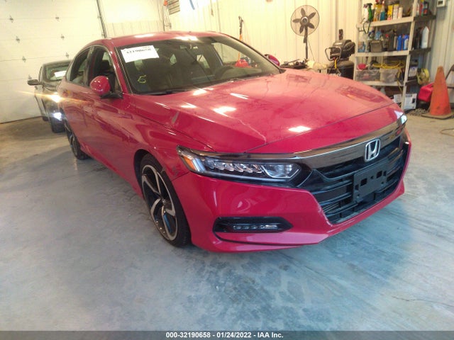 32190658 :رقم المزاد ، 1HGCV1F32KA072127 vin ، 2019 Honda Accord Sedan Sport 1.5t مزاد بيع