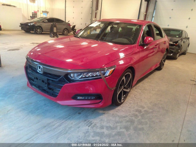 2019 HONDA ACCORD SEDAN SPORT 1.5T VIN: 1HGCV1F32KA072127