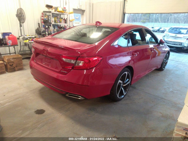 32190658 :رقم المزاد ، 1HGCV1F32KA072127 vin ، 2019 Honda Accord Sedan Sport 1.5t مزاد بيع