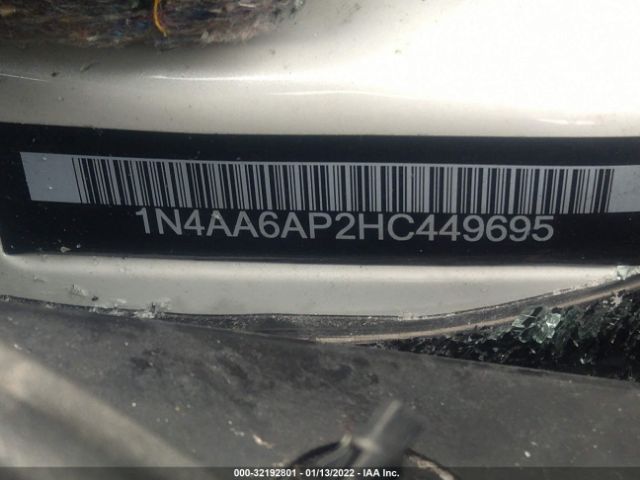 1N4AA6AP2HC449695 Nissan MAXIMA SL