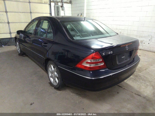 2001 MERCEDES-BENZ C CLASS VIN: WDBRF64J91F091181