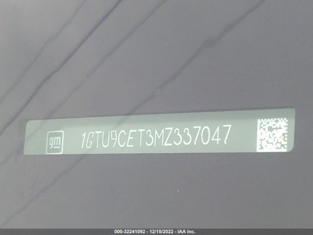 1GTU9CET3MZ337047 GMC Sierra 1500 Elevation